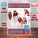 Personalised CRAYON Celebrity Inspired Style Birthday Card (SA)