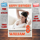 Personalised Caitriona Balfe 2 INSPIRED THEME Celebrity Birthday Card (SA)