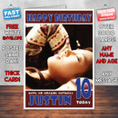 Personalised Closeup Girls Generation Celebrity Inspired Style Birthday Card (SA)