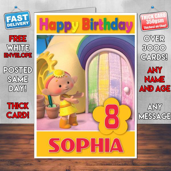 Personalised Cloudbabies 2 Style Theme Personalised Kidshows Birthday Card (SA)