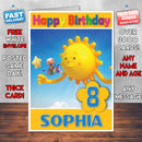 Personalised Cloudbabies 3 Style Theme Personalised Kidshows Birthday Card (SA)