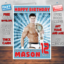 Personalised Cody Runnels WWE Inspired Style Birthday Card (SA)