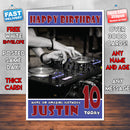 Personalised Console Pioner Zhulanov Celebrity Inspired Style Birthday Card (SA)