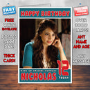 Personalised Creature 3d Bollywood Inspired Style Birthday Card (SA)