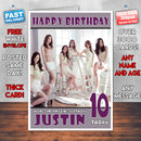 Personalised DAL SHABET Celebrity Inspired Style Birthday Card (SA)