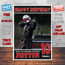 Personalised Daft Punk Celebrity Inspired Style Birthday Card (SA)