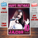 Personalised Dal Shabet 1 Celebrity Inspired Style Birthday Card (SA)