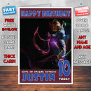 Personalised Dance Hip Hop Celebrity Inspired Style Birthday Card (SA)