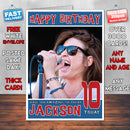 Personalised Dead Sara 2 Celebrity Inspired Style Birthday Card (SA)