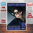 Personalised Deepika Padukone 10 INSPIRED THEME Celebrity Birthday Card (SA)