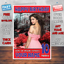 Personalised Deepika Padukone 2 INSPIRED THEME Celebrity Birthday Card (SA)