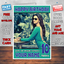 Personalised Deepika Padukone 6 INSPIRED THEME Celebrity Birthday Card (SA)