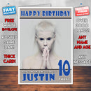 Personalised Die Antwoord 2 INSPIRED THEME Music Birthday Card (SA)
