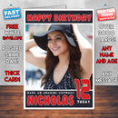 Personalised Dil Dhadakne Do Bollywood Inspired Style Birthday Card (SA)