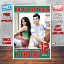 Personalised Direct Ishq 1 Bollywood Inspired Style Birthday Card (SA)