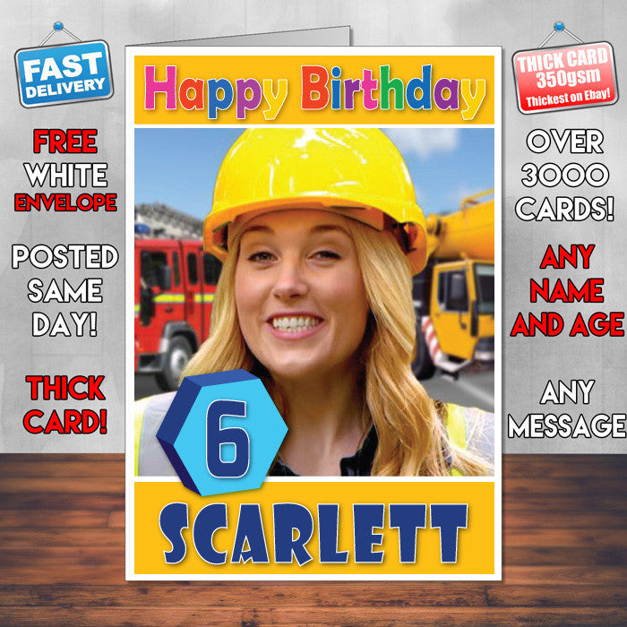 Personalised Do You Know 2 Style Theme Personalised Kidshows Birthday Card (SA)
