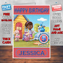 Personalised Doc Mcstuffins 6 Style Theme Personalised Kidshows Birthday Card (SA)