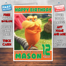 Personalised Dr Seuss Style Inspired Cartoon Birthday Card (SA)