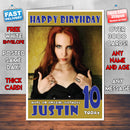 Personalised EPICA Simone 1 Celebrity Inspired Style Birthday Card (SA)