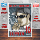 Personalised Eazy E Nwa 1 Gangsta Celebrity Inspired Style Birthday Card (SA)