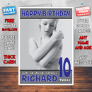 Personalised Elisha Cuthbert 5 INSPIRED THEME Celebrity Birthday Card (SA)