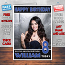 Personalised Emeraude Toubia 1 INSPIRED THEME Celebrity Birthday Card (SA)