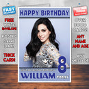 Personalised Emeraude Toubia 4 INSPIRED THEME Celebrity Birthday Card (SA)