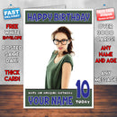 Personalised Emily Didonato 1 INSPIRED THEME Celebrity Birthday Card (SA)