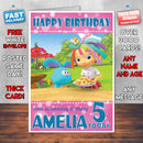 Personalised Everything's Rosie 5 Style Theme Personalised Kidshows Birthday Card (SA)