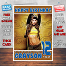 Personalised Fergie 2 Celebrity Inspired Style Birthday Card (SA)