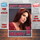 Personalised Fitoor 2 Bollywood Inspired Style Birthday Card (SA)