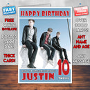 Personalised Foster The People 2 INSPIRED THEME Music Birthday Card (SA)