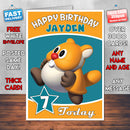 Personalised Funny Chump Birthday Card (SA)