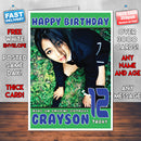 Personalised Fx 1 Celebrity Inspired Style Birthday Card (SA)