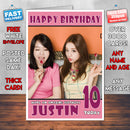 Personalised GIRLS DAY Celebrity Inspired Style Birthday Card (SA)
