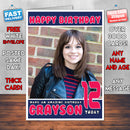 Personalised Gabrielle Aplin 3 Celebrity Inspired Style Birthday Card (SA)