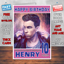 Personalised Hardwell DJ Celebrity Inspired Style Birthday Card (SA)