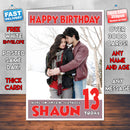 Personalised Hero 1 Bollywood Inspired Style Birthday Card (SA)