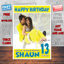 Personalised Heropanti Bollywood Inspired Style Birthday Card (SA)