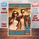 Personalised Holiday Bollywood Inspired Style Birthday Card (SA)
