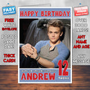 Personalised Hunter Hayes 2 INSPIRED THEME Music Birthday Card (SA)