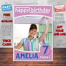 Personalised I Can Cook 3 Style Theme Personalised Kidshows Birthday Card (SA)