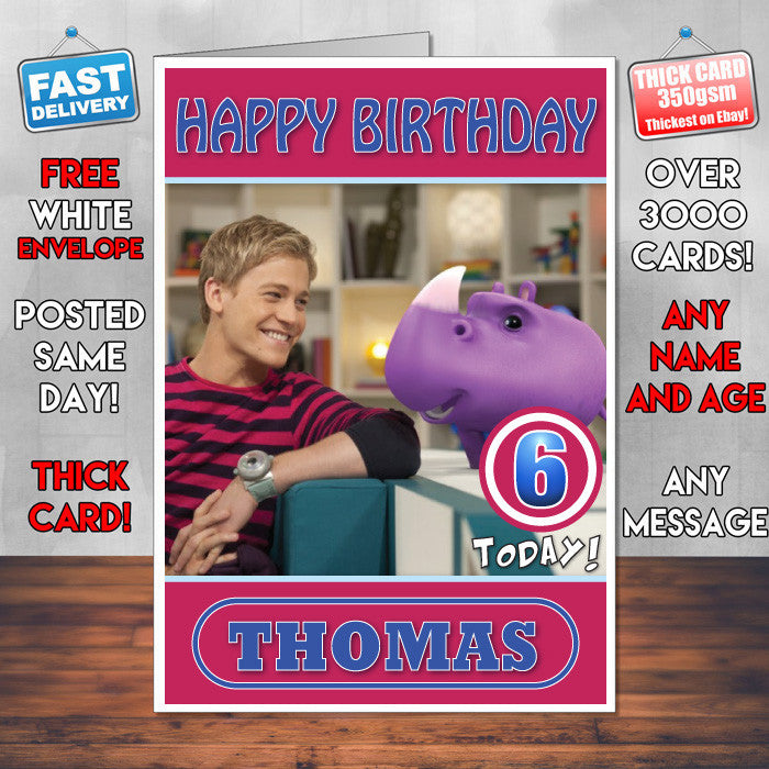 Personalised Iconicles 2 Style Theme Personalised Kidshows Birthday Ca