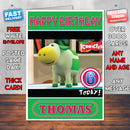 Personalised Iconicles 8 Style Theme Personalised Kidshows Birthday Card (SA)