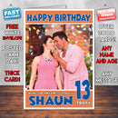 Personalised Its Entertainment Bollywood Inspired Style Birthday Card (SA)