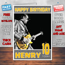 Personalised JOE BONAMASSA 2 Celebrity Inspired Style Birthday Card (SA)