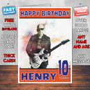 Personalised JOE SATRIANI 1 Celebrity Inspired Style Birthday Card (SA)