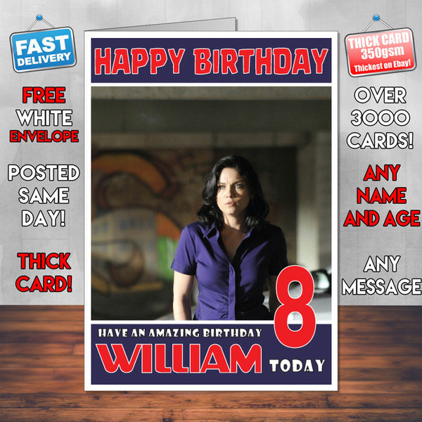 Personalised Jodi Lyn O Keefe 2 Inspired Theme Celebrity Birthday Card