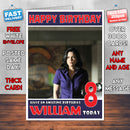 Personalised Jodi Lyn O Keefe 2 INSPIRED THEME Celebrity Birthday Card (SA)