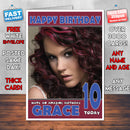 Personalised Joss Stone Celebrity Inspired Style Birthday Card (SA)